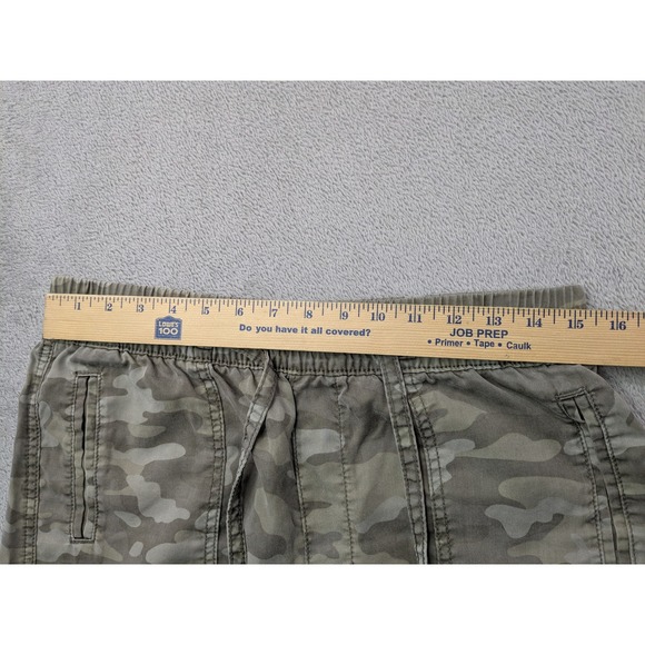 American Eagle Outfitters Camo Cargo Jogger Pants Women's Medium Lyocell Grunge - Picture 6 of 12